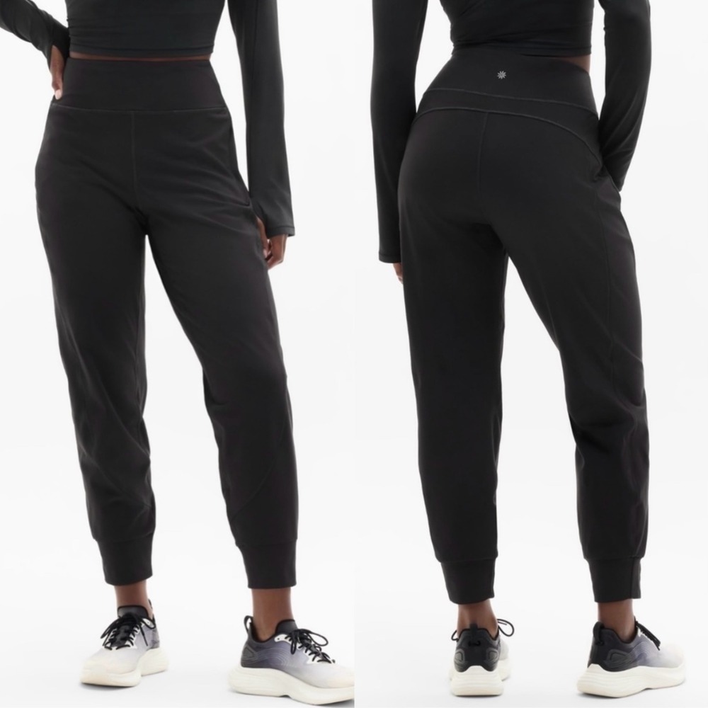 Athleta Rainier Jogger Pants, Black